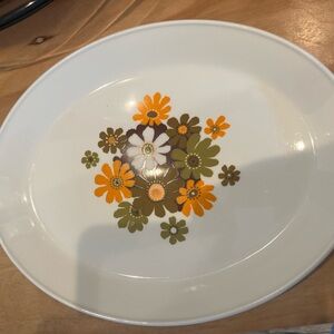 Johnson bros iron stone 1970 serving platter